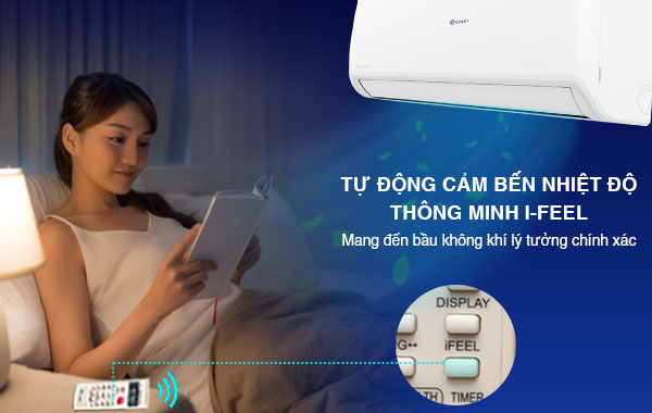 Máy lạnh Casper 2 HP SC-18FS32 - Chức năng cảm biến thân nhiệt iFeel